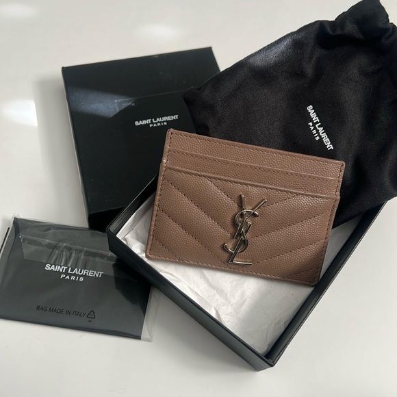 Classic YSL card case - Picture 1 of 9